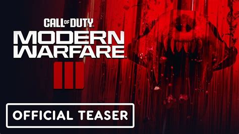 Call Of Duty Modern Warfare Lll Teaser Youtube