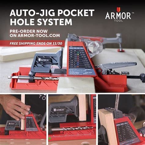 The New Armor Tool Auto Jig Pocket Hole System Go To Our Website