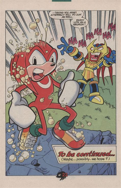 Knuckles The Echidna Issue 8 Read Knuckles The Echidna Issue 8 Comic
