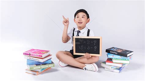 Boys Learn In The Stack Of Books Picture And Hd Photos Free Download