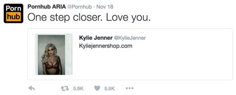 Pornhub Trolls Kylie Jenner After Reality Star Posts Series Of Risqué