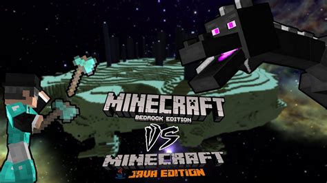 Batalla contra el EnderDragón Es más difícil en Minecraft Java o