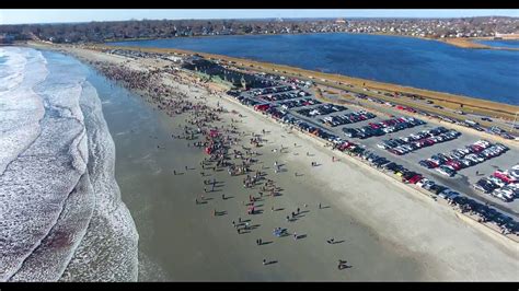 Newport Rhode Island Polar Bear Plunge Eastons Beach 112017