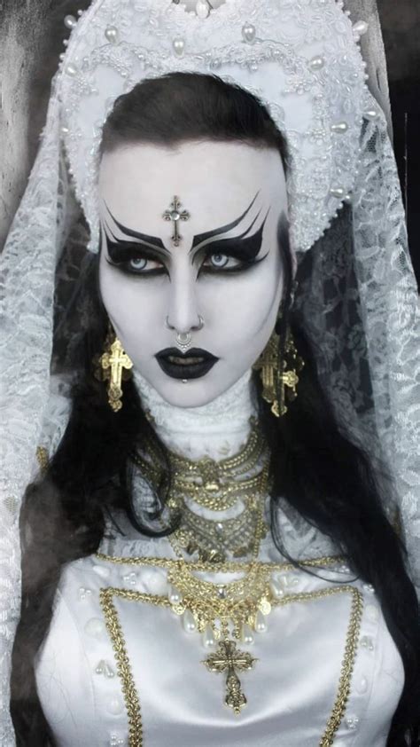 Pin By Spiro Sousanis On Larissa Ulrique Goth Beauty White Goth