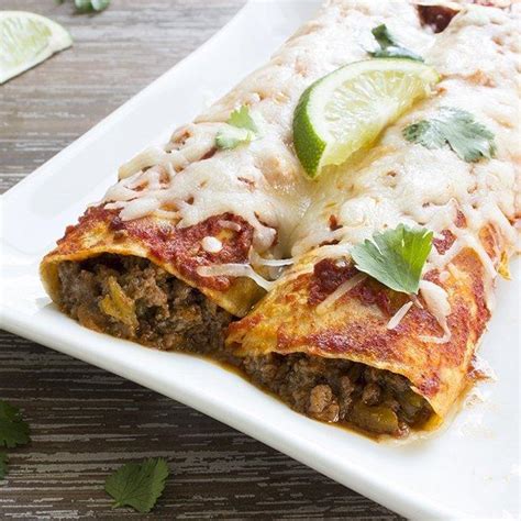 Quick and easy recipes for breakfast, lunch and dinner. Diabetic Beef Enchiladas | DiabetesTalk.Net