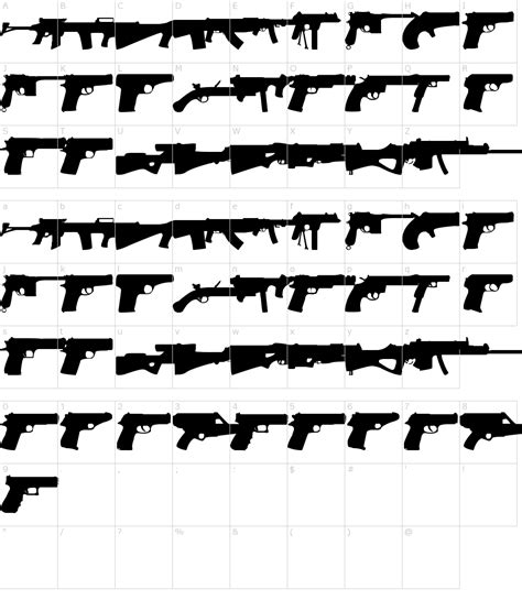 Guns Font Download