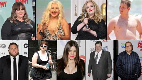 Irreconocibles el antes y después de los descensos de peso más impactantes de las celebridades