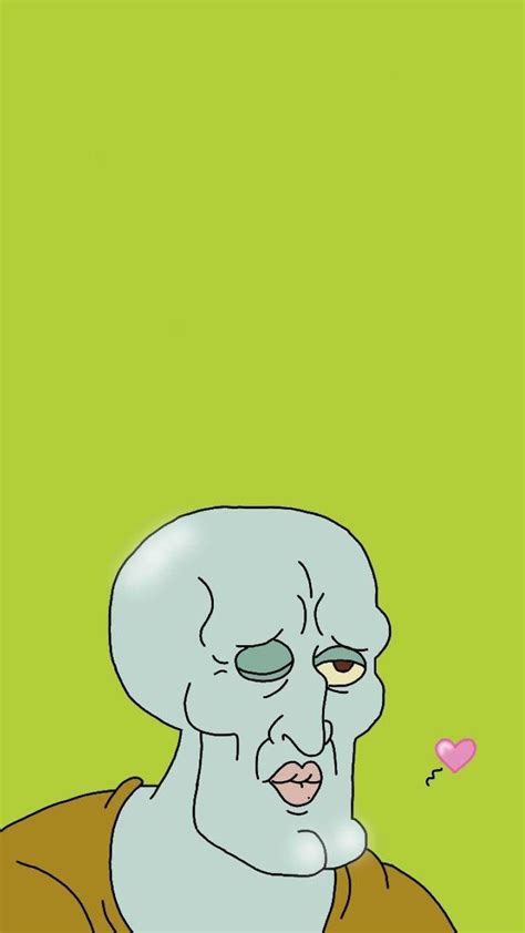 Handsome Squidward Wallpapers Wallpaper Cave