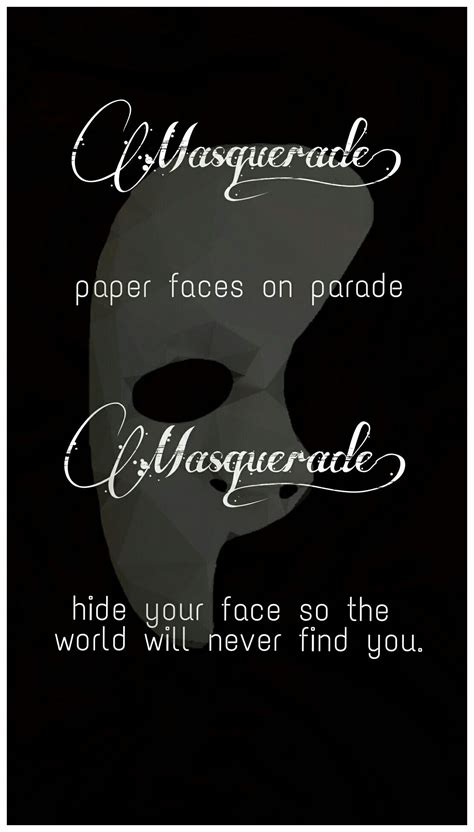 The best selection of royalty free masquerade quotes vector art, graphics and stock illustrations. Phantom of the opera Masquerade mobile wallpaper | Phantom of the opera, Broadway songs, Opera