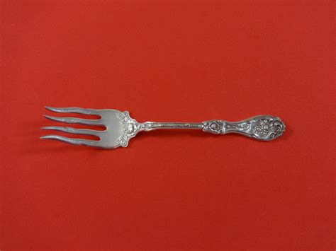 Glenrose By Wm Rogers Plate Silverplate Salad Fork 6 18 Silver