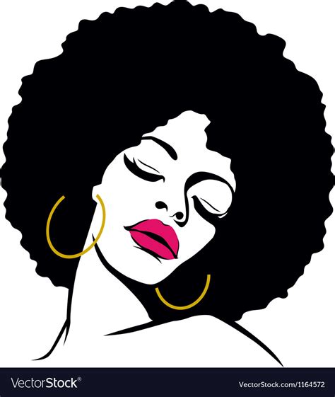 Black Women Curly Hair Svg Afro Woman Svg Black Girl Logo Black