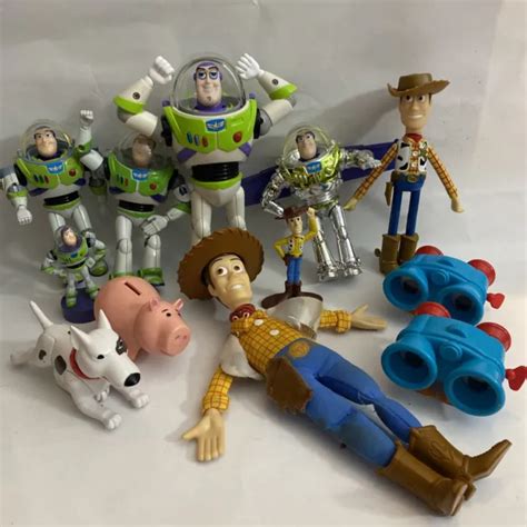 Disney Pixar Toy Story Figurine 12 Action Figure Lot Woody Buzz