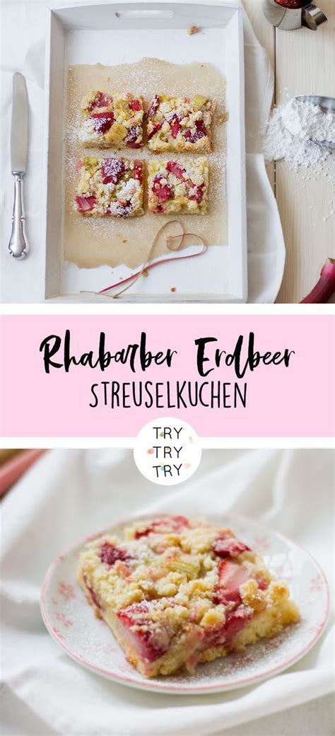 Ein besonderer blechkuchen mit rhabarber | rhabarberkuchen vom blech rezept. Rhabarber-Erdbeer-Streuselkuchen vom Blech - #Blech # ...