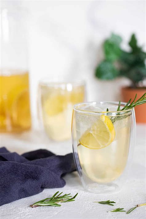 Natural Homemade Lemon Ginger Ale Orchids Sweet Tea