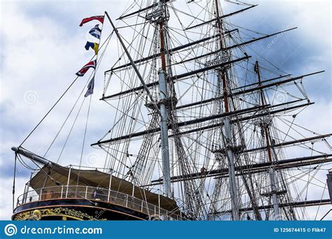 Cutty Sark Is A British Clipper Ship She Was One Of The Last Tea
