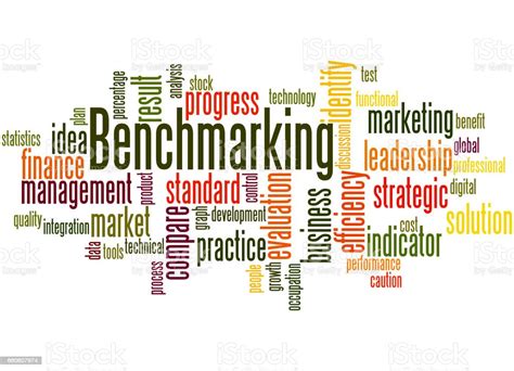 Benchmarking Word Cloud Concept 5 Stock Illustration Download Image