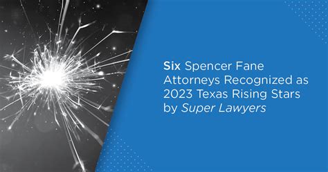 Six Spencer Fane Attorneys Recognized As Texas Rising Stars By