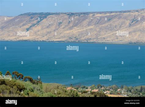 Israel Northern District Galilee Tiberias Sea Of Galilee Lake