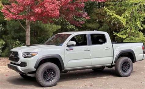 2021 Toyota Tacoma Trd Pro Lunar Rock Review Otosection