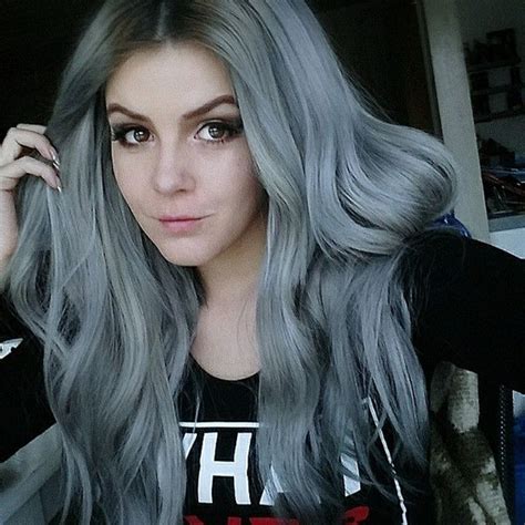 10 Reasons To Follow The Fabulous Gray Hairstyles Hair Styles Hair Color Techniques Pastel