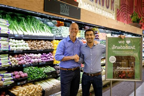 — caviar is a premium option in the world of food delivery services. Instacart inks deal with Whole Foods for in-store pick-up, speedier grocery delivery - GeekWire