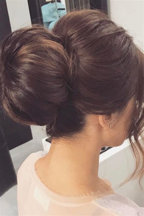 15 Pretty Chignon Bun Hairstyles To Try Lovehairstyles