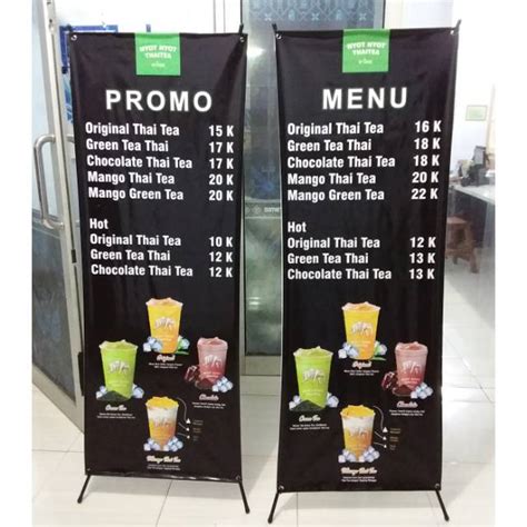 Contoh Desain Spanduk Thai Tea My Ads