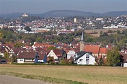 Blick auf Enzweihingen:: MGRS 32UMV9818 :: Geograph Deutschland