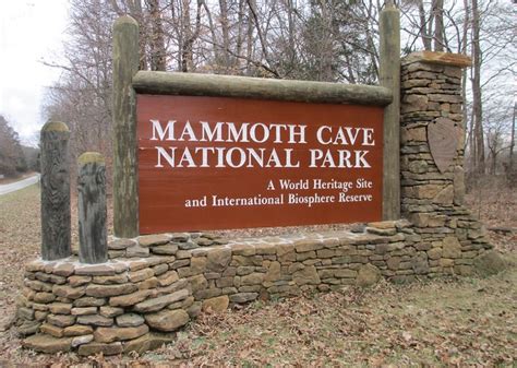 Mammoth Cave National Park Sign Edmonson County Kentucky Flickr