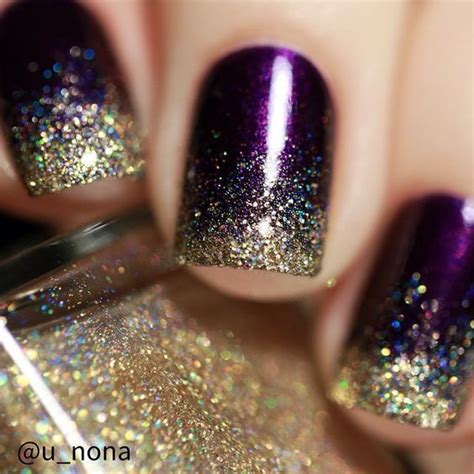 90 Beautiful Glitter Nail Designs To Make You Look Trendy And Stylish
