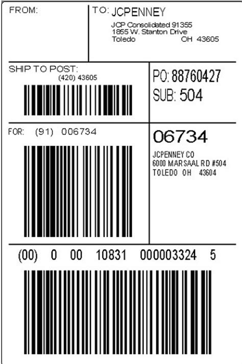Labels must be placed on the longest side of the carton, 3 inches. Barcode Services | InstoComp Inc.