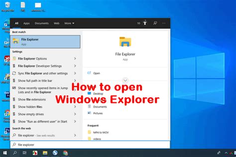 11 Ways To Open Windows Explorer On Windows 10