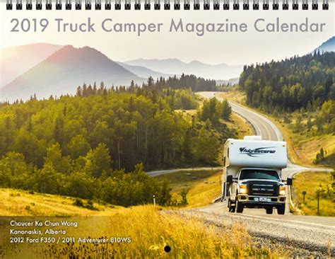 Truck Camper Magazine Calendar Contest Galleries 5