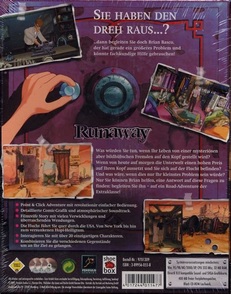 Runaway A Road Adventure 2001 Box Cover Art Mobygames