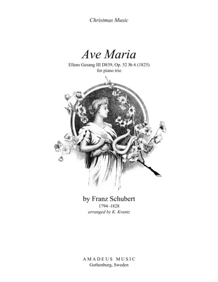 Ave Maria Easy Piano Schubert Free Music Sheet Musicsheets Org