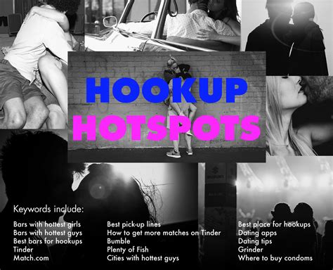 Hookup Hotspots Best Places For Tinder Hookups Four Loko
