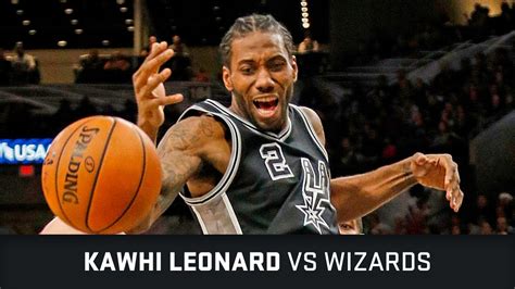 Kawhi Leonard Highlights 23 Pts 2 Ast 2 Stl Game Winner Vs Wizards