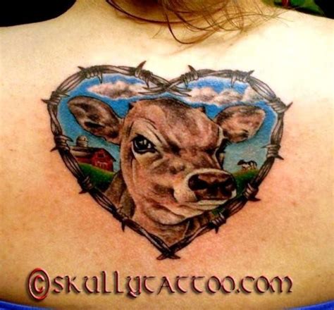 10 Best Cow Tattoos Images On Pinterest Cow Tattoo Tatoos And Animal