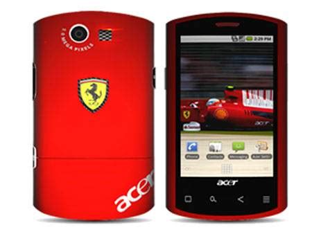 Can you guess the color of the new exclusive phone? Acer Liquid E Ferrari Special Edition Smartphone | Tech World