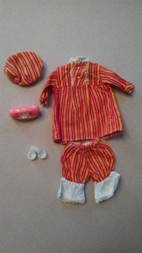 Maddie Mod Sleepy Stripes 1732 Barbie Clone Outfit Near Mint Etsy