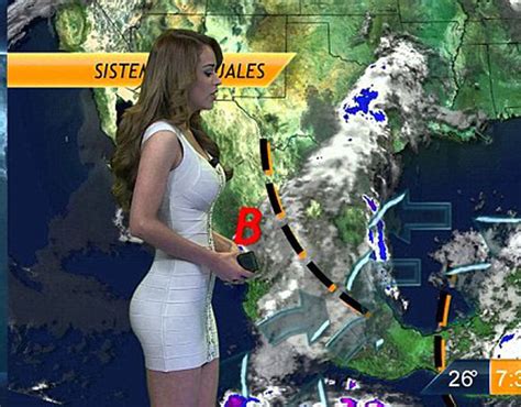 Yanet Garcia Weather Girl For Televisa Monterrey Sexiest Weather