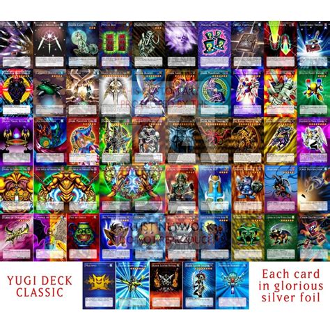 But for the enthusiastic player, building your own deck is the way to go. ENTIRE Classic Yugi Deck (55) Full Art ORICAS - Custom Yu ...