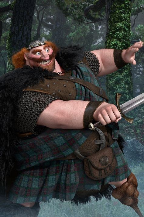 King Fergus Meridas Father Brave Characters Brave Movie Brave