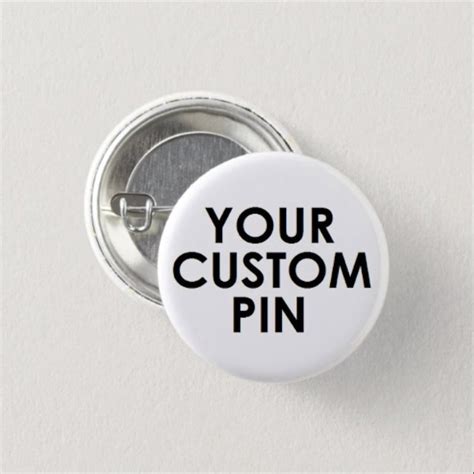 Your Custom Pin Badge Round Circle Pinback Button 1 Etsy Canada