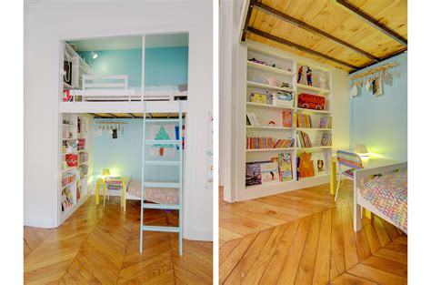 Notre appartement (80m2) possède deux chambres : Rénovation entrée d'appartement haussmanien, L'Atelier ...