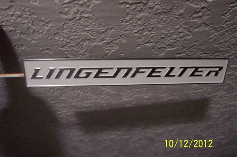 Replacing The Lingenfelter Markingswith Better Looking Emblems Third