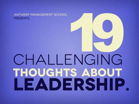 19 Challenging Thoughts about Leadership | Leadership, Leadership classes, Leadership coaching