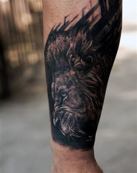 See more ideas about tattoos, running tattoo, marathon tattoo. 40 Lion Forearm Tattoos For Men - Manly Ink Ideas