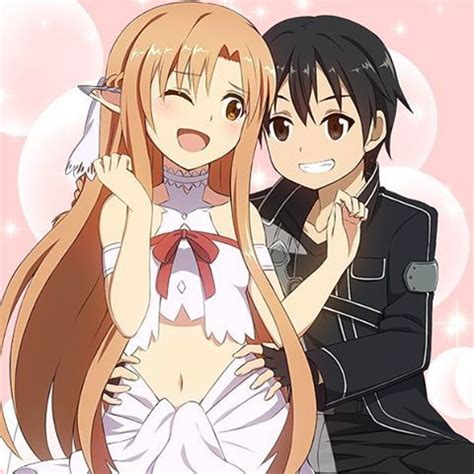 Kirito Asuna Sword Art Online DarksideAnime