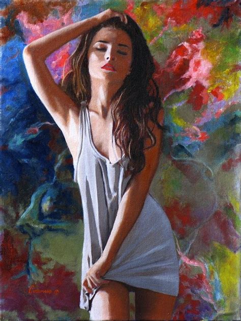 Young Model Painting By Phil Cusumano Fine Art America Erofound